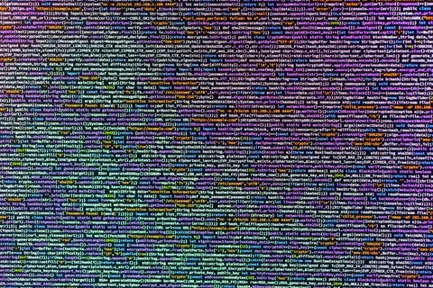 Image of a data visualization or program output with organized text and num.. Photos