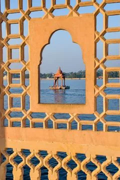 Image of decorative window vertical frame Stock Photos