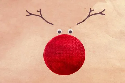 An image of a deer's face. 스톡 일러스트