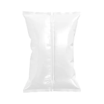A image of a default large snack pack isolated on a white background Stock Illustration