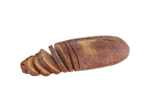 Image of dietary loaf of rye bread Stock Photos