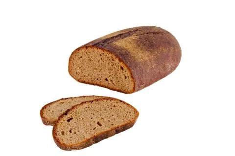 Image of dietary loaf of rye bread Stock Photos