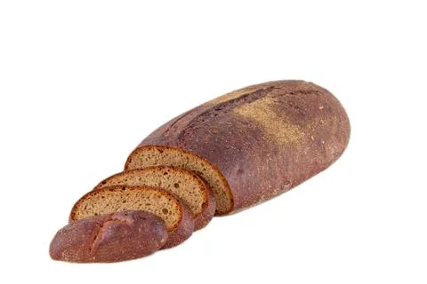 Image of dietary loaf of rye bread Stock Photos