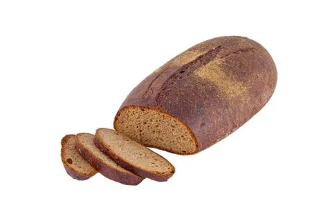 Image of dietary loaf of rye bread Stock Photos
