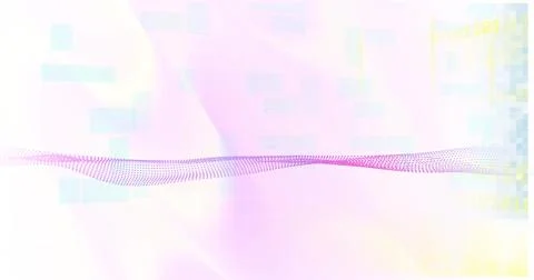 Image of digital data processing over mesh of connections on white and blue Stock Photos