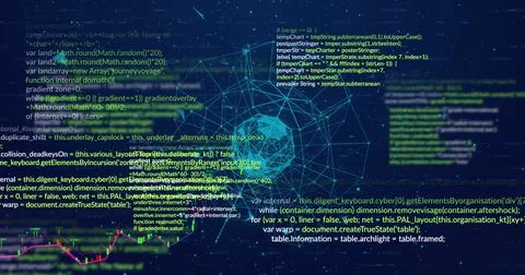 Image of digital dots interconnecting with lines forming globe against 스톡 일러스트