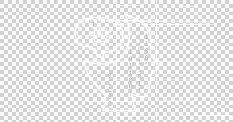 Image of digital head and brain with ai text over binary coding on transparent Stock Illustration