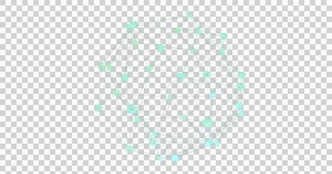 Image of digital interface and globe of network connections with icons on black 스톡 일러스트