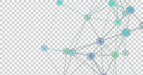 Image of digital interface and globe of network of connections with icons on Illustrazione stock