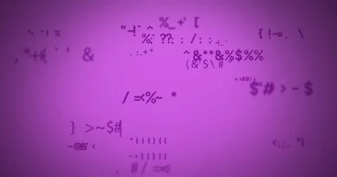 Image of digital interface with icons and data processing Stock Photos