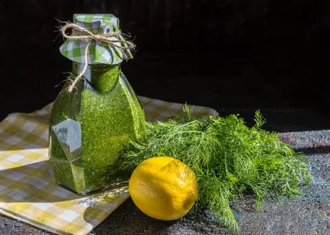 Image with dill. Stock Photos