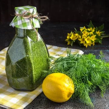 Image with dill. Stock Photos