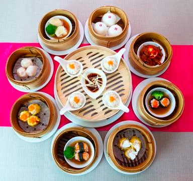 An Image of Dim Sum Stock Photos