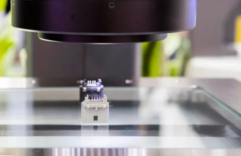 Image Dimension Measuring System equipment Stock Photos