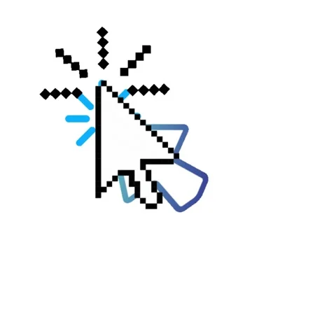 The image displays a computer mouse cursor, commonly known as a pointer. Stock Footage 322955051