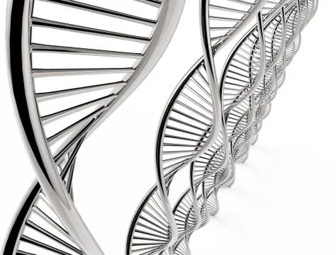 Image of dna strand Stock Illustration