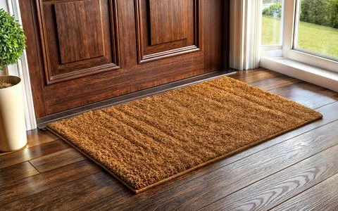 An image of a Door Mat Stock Illustration