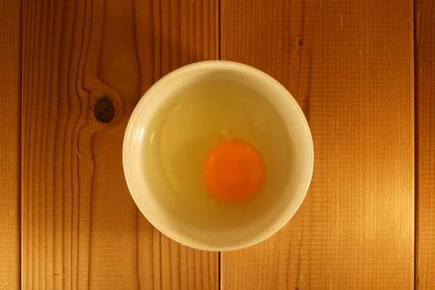Image of eggs placed on the table Stock Photos