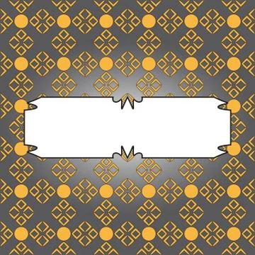 Image of the elements yellow gold color on silver background wit Stock Illustration
