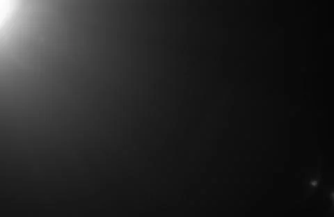 An image of a fairing lens, formed by the reflection of light shining through Stock Photos