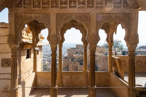 The image features a structure adorned with arches displaying the number 24 Stock Photos