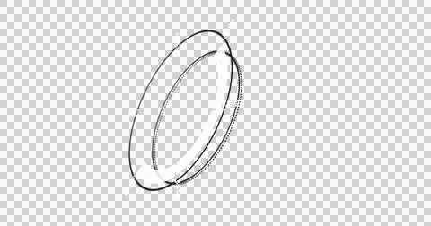 Image of financial data processing over black background Stockillustratie