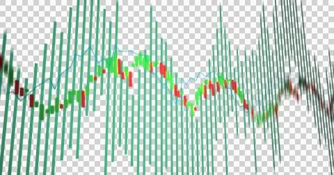 Image of financial graph statistics processing over grey background Ilustração Stock