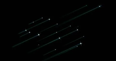 Image of fireworks exploding over black background イラスト素材