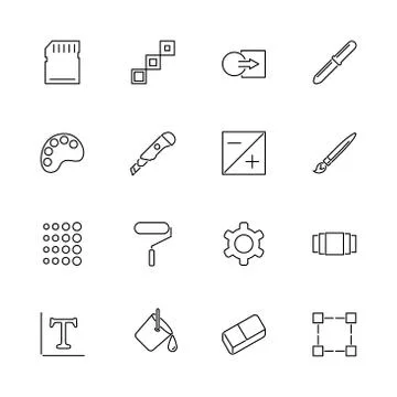 Image - Flat Vector Icons Stock Illustration