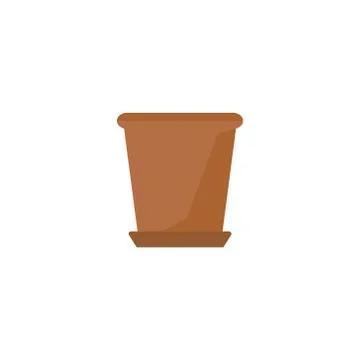 Image of flower pot Stock Illustration