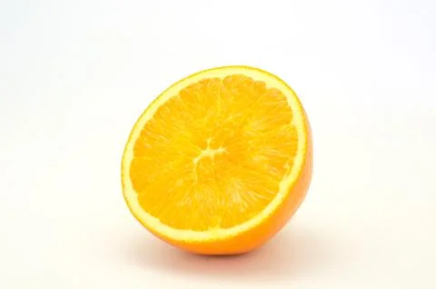 The image "Fresh oranges" on the white background Stock Photos