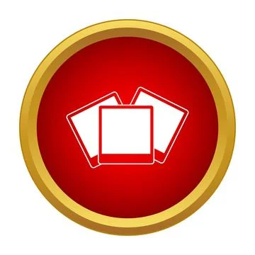 Image gallery icon displaying multiple picture frames Illustrazione stock