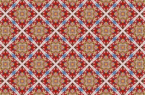 Image of geometric seamless pattern. Kaleidoscopic background 스톡 일러스트