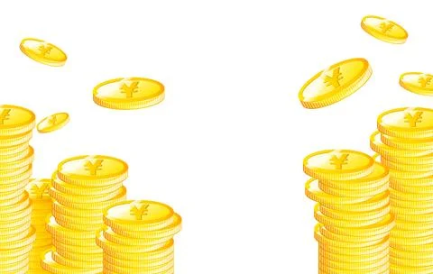 Image of getting a lot of American dollars Stock Illustration