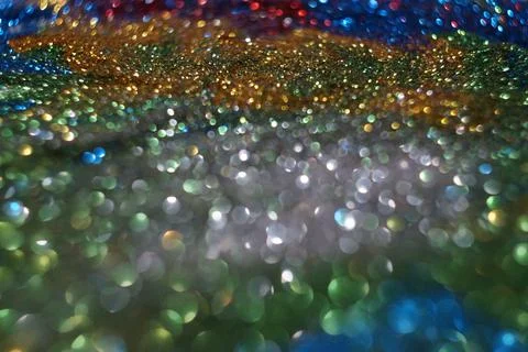 Image of  glitter with bokeh effect Stock Photos