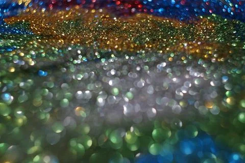 Image of glitter with bokeh effect Stock Photos