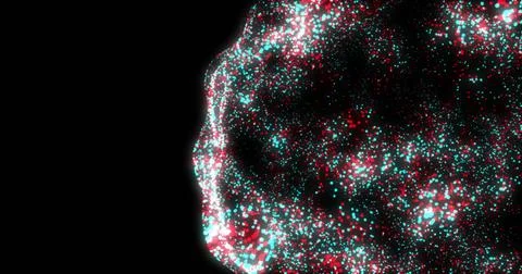Image of globe of connections and data processing over black background Stockfoto's