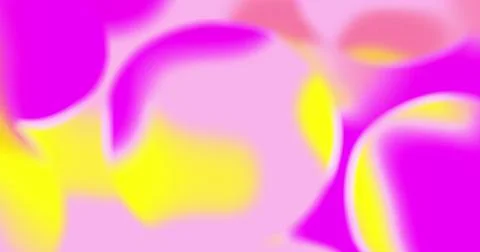 Image of glowing multi coloured gradient abstract out of focus shapes Stock Photos