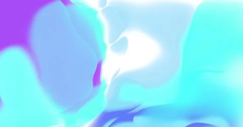 Image of glowing multi coloured gradient abstract out of focus shapes Stock Photos