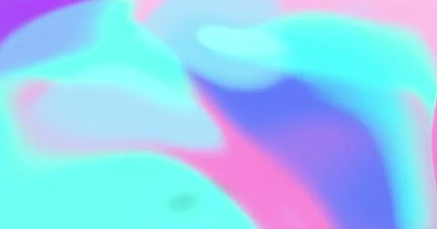 Image of glowing multi coloured gradient abstract out of focus shapes Stock Photos