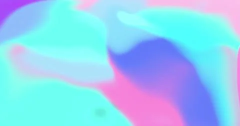 Image of glowing multi coloured gradient abstract out of focus shapes Stock Photos