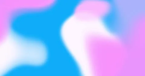 Image of glowing multi coloured gradient abstract out of focus shapes Stock Photos