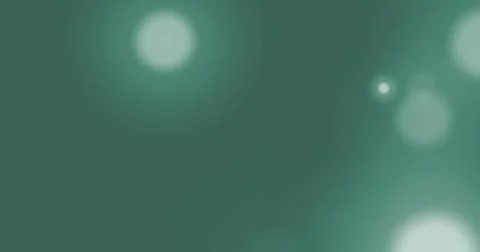 Image of glowing spots of lights over dark background Ilustração Stock