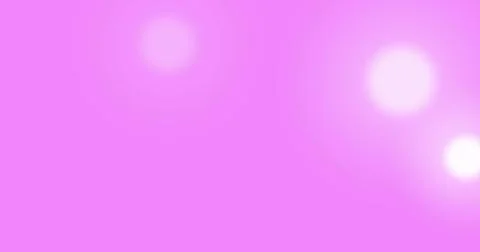 Image of glowing spots of lights over pink background Ilustração Stock