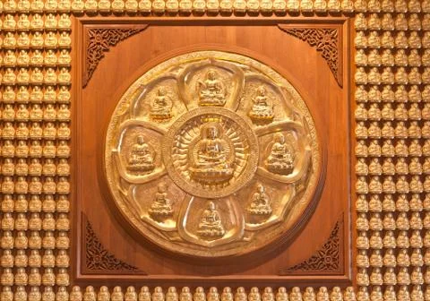 Image of golden buddha Foto stock