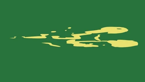 An image of a green background with yellow paint and map the caribbean islands Видео 335122462