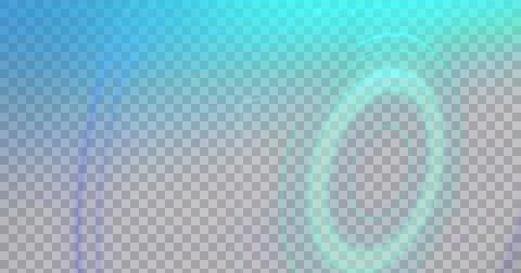 Image of green circular scope on black screen with interference and flashes Stock Illustration