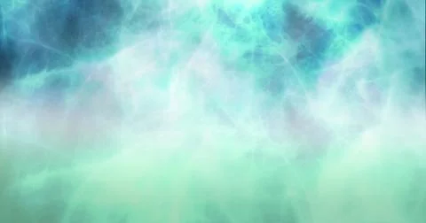 Image of green clouds of smoke moving on seamless loop Stock Photos