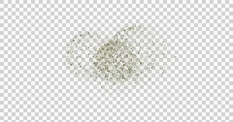 Image of green fireworks exploding on white background Stock Illustration