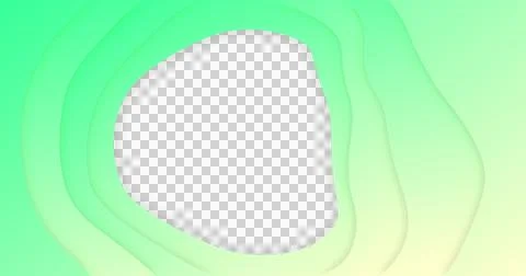 Image of green gradient lines waving in seamless loop on white background 스톡 일러스트